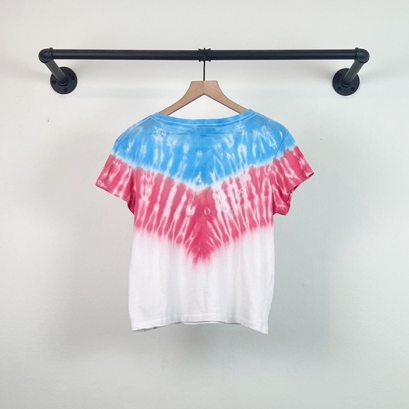 NWT Wildfox Hands Off My Water Balloons Tie Dye Short Sleeve Tee - Picture 6 of 7